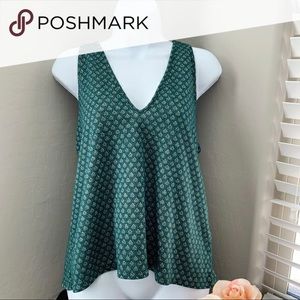 4/$30 Green and Gold Tank